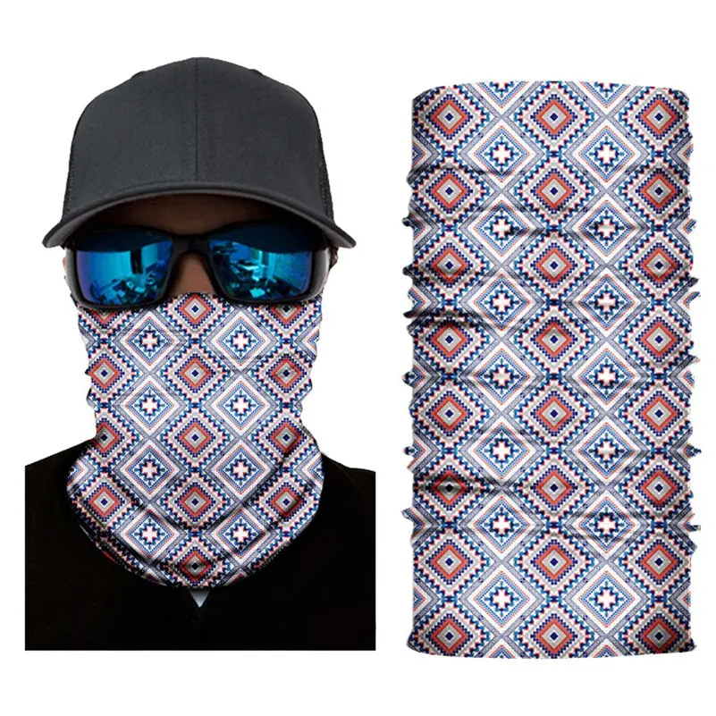 Multifunctional Bandana Winter Magic Scarf Outdoor Sports Headband Seamless Hiking Fishing Tube Face Shield Men Women Scarf