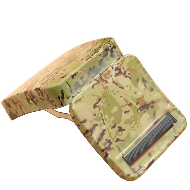 Really Cool 70mm/78 mm Camouflage Metal Automatic Tobacco Smoking Smoke Roller Rolling Machine Box Case Cigarette Maker