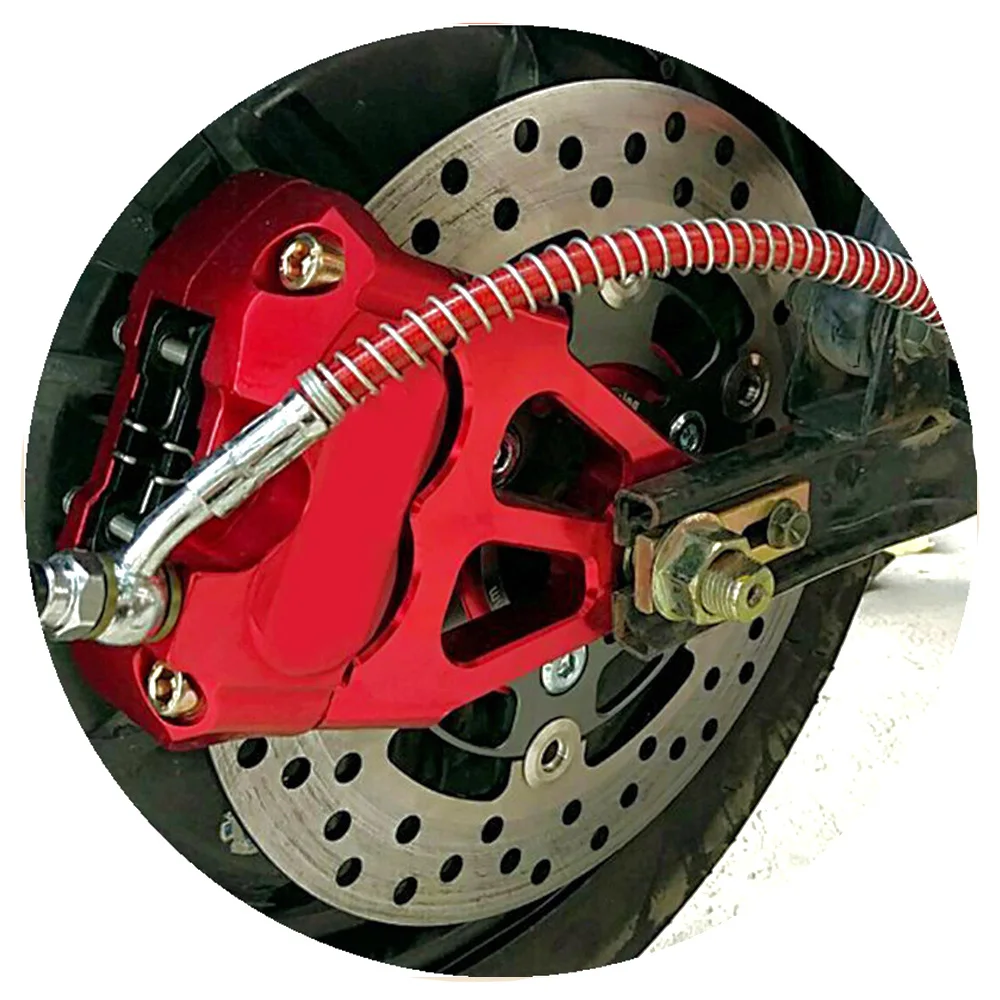 Motorcycle Rear Brake Caliper Bracket Adapter Support For 220mm Brake Disc/82mm Radial Brake Caliper Rpm Adelin Moto Scooter