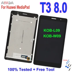 Original 8 Inch LCD for Huawei Mediapad T3 8.0 KOB-L09 KOB-W09  LCD Display Touch Screen Digitizer Assembly