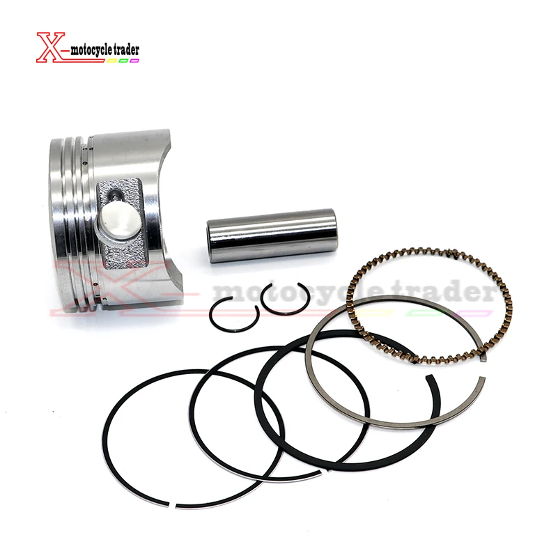 NEW LONCIN 125 CC Engine parts 125CC 52.4MM PISTON KIT RING 13MM PIN DIRT  PIT BIKE motocycle