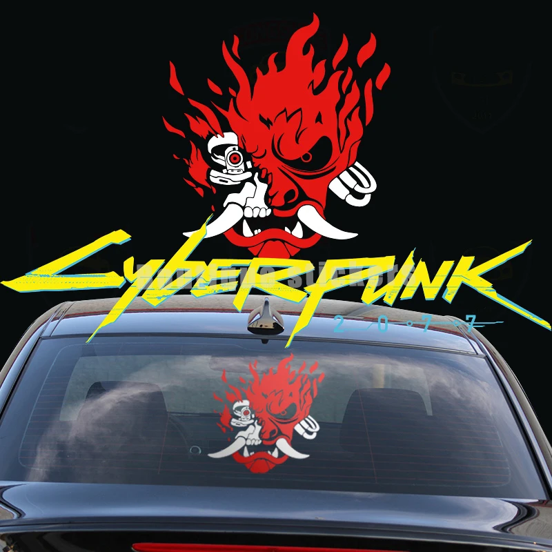 

Video Game PS4 Skeleton 2077 The Same Electric Motorcycle Sticker Rear Gear Body Sticker Waterproof Die-cutting
