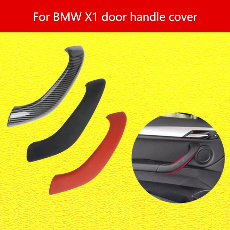 Front Left/Right Car Inner Door Handle Trim Pull Grab Panel Handle For BMW X1 X2 F48 F49 F39 2016-2020 Interior Door Handles