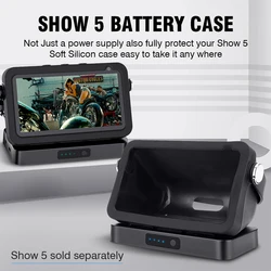Battery Base for Echo Show 5 1st/2nd Portable Charger for Echo Show 5 Holder Rechargeable Backup Battery Echo Show 5 Case