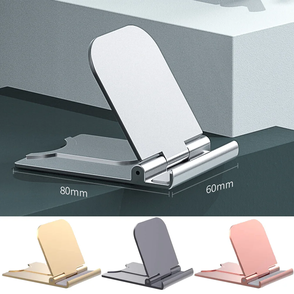 Mobile Phone smartphone Holder Desktop Folding Small Simple Portable Universal Tablet Computer Stand For IPhone Samsung Huawei