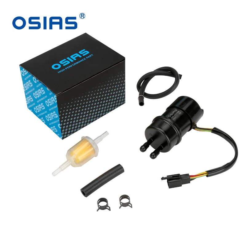 OSIAS 4 Wires Motorcycle Fuel Pump for Kawasaki Vulcan 88 90-95 VN1500 for SUZUKI VZ800 Marauder 1997-2004 Replaces 15100-21E01