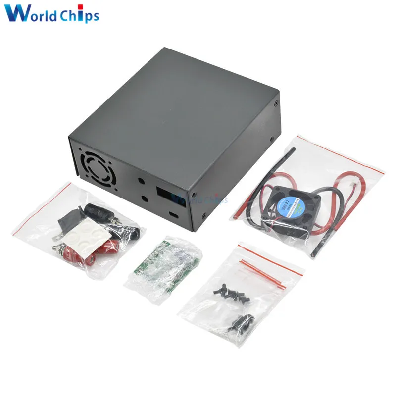 DIY Case Shell for DPS5015-USB DPS5020-USB DPS3012 DPH3205 Constant Voltage Current Converter Power Bank Box Shell LCD DIY KIT