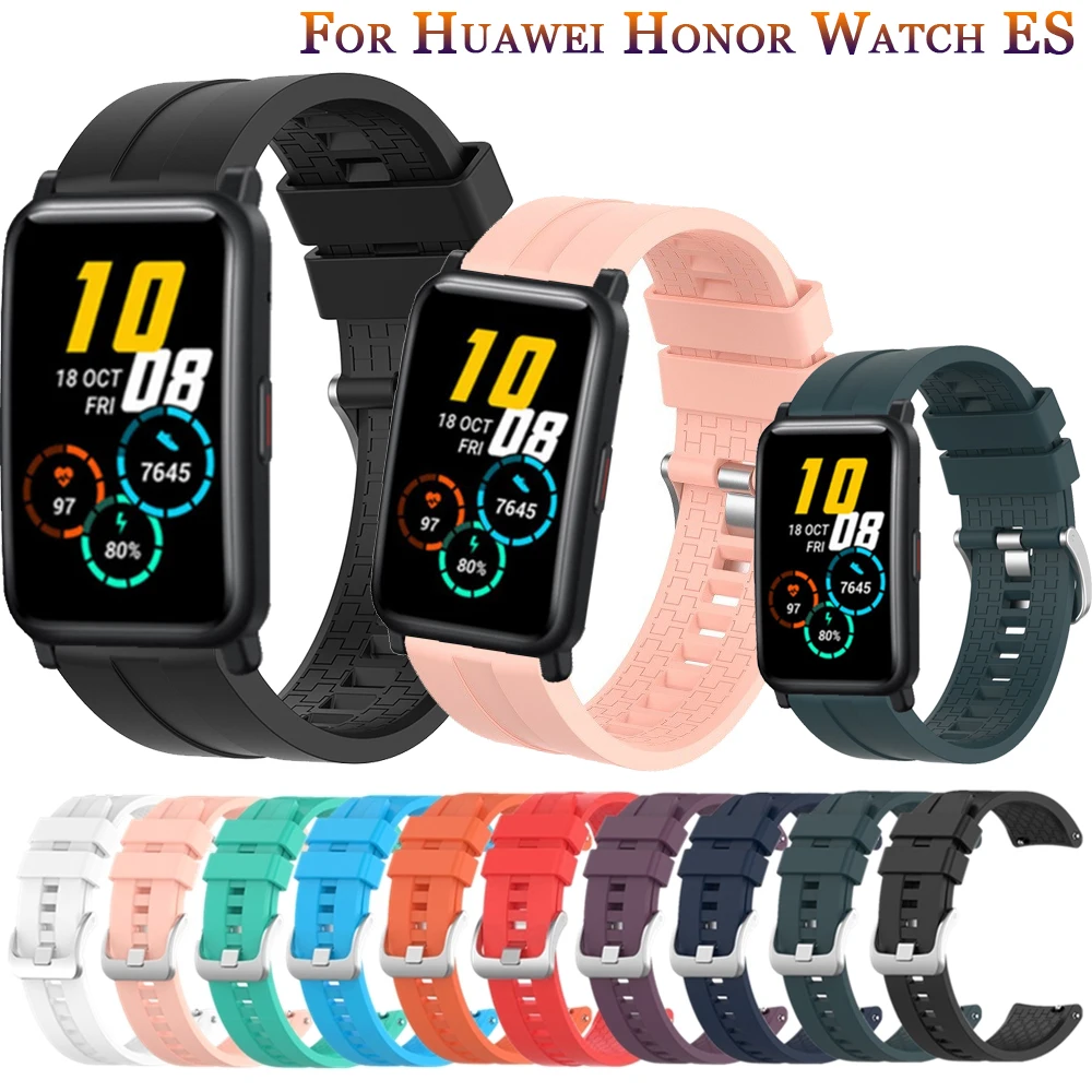 20mm Soft Silicone Strap For Huawei Honor Watch ES Bracelet Sport Watchband For Haylou LS02 For Amazfit Bip S Wrist Strap