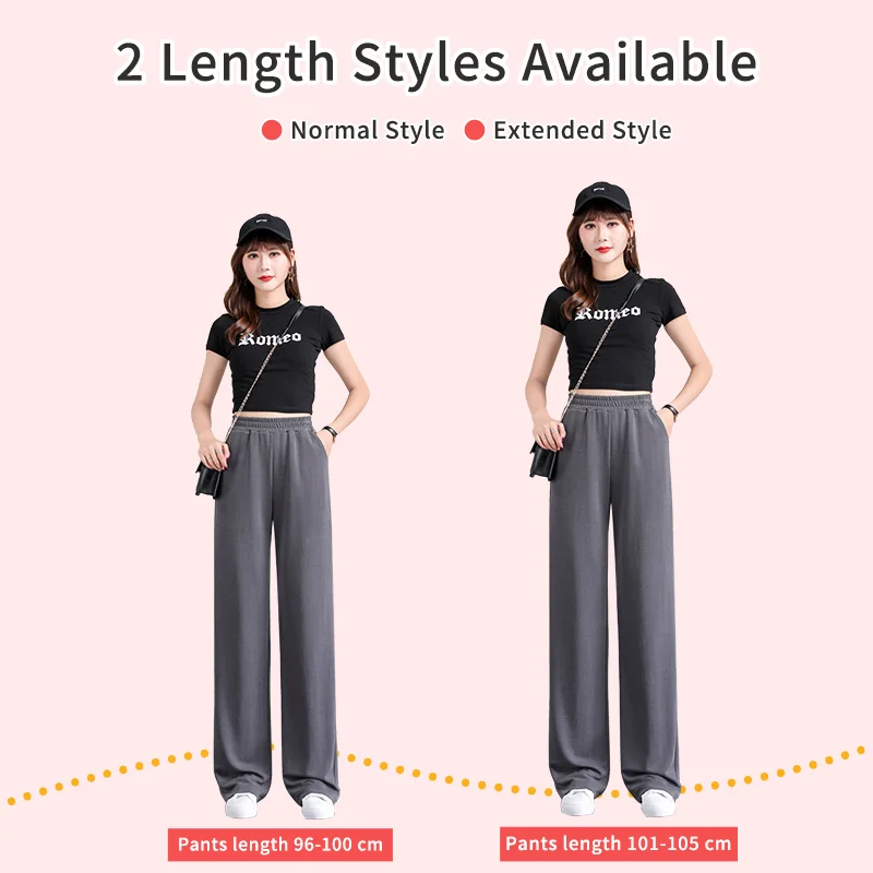 Oversize Pants for Women Wide Leg High Waisted Korean Fashion Style Sweatpants Jogging Trousers for Female Streetwear Harajuku