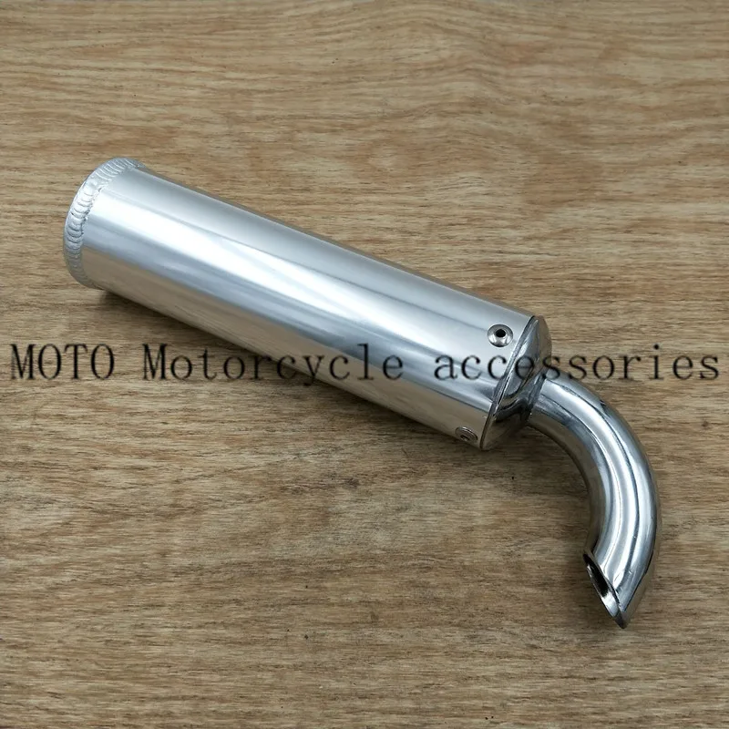 6 Color Universal metal 20MM Motorcycle Racing Exhaust Muffler Silence 2 Stroke Motorcycle Exhaust Pipe Muffler