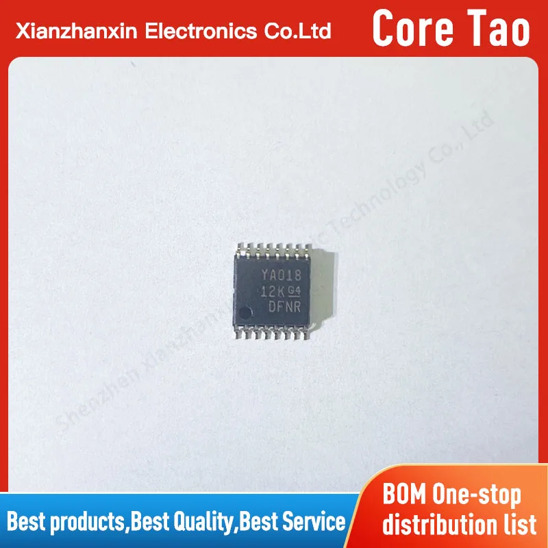 10pcs/lot TS3A5018PWR TS3A5018PW Screen printing YA018 TSSOP-16 four-way analog switch chip