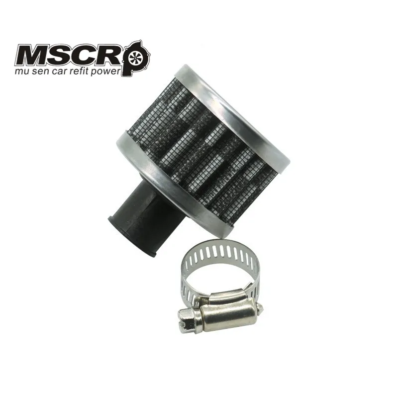 

New Universal air filter 51*51*40 NECK:12mm modified air intake filter for cars color BLACK/BLUE/RED
