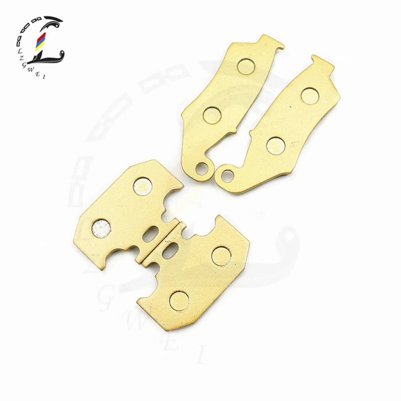 Motorcycle Front Rear Brake Pads For Kawasaki KDX 220SR DX220 B KLX 250R KLX 250 KDX 220 SR For SUZUKI TS125 DR250 650 RMX250