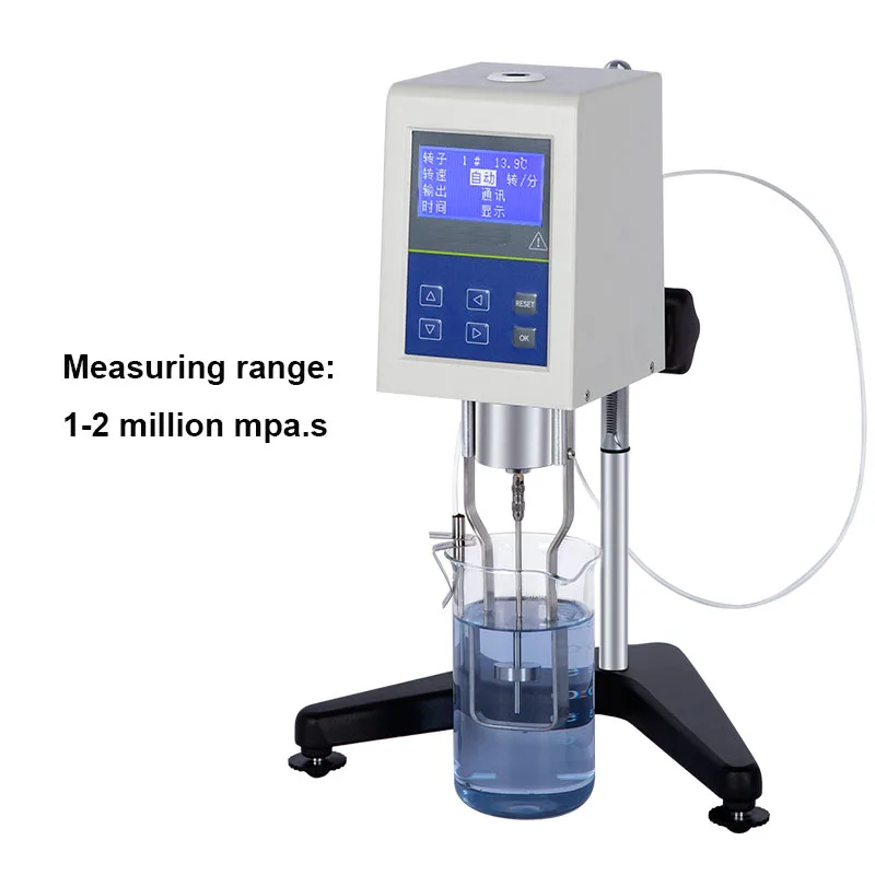 Rotary Digital Viscometer Viscosity Tester 10~2000000 mPa.s NDJ-8S NDJ-5S NDJ-9S with Temperature Sensor