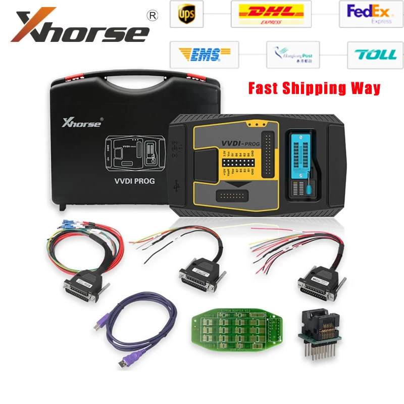 

Xhorse VVDI PROG Programmer V5.0.5 VVDIPROG Auto Diangnostic-tool Program For BMW Support Update and Multi-languages