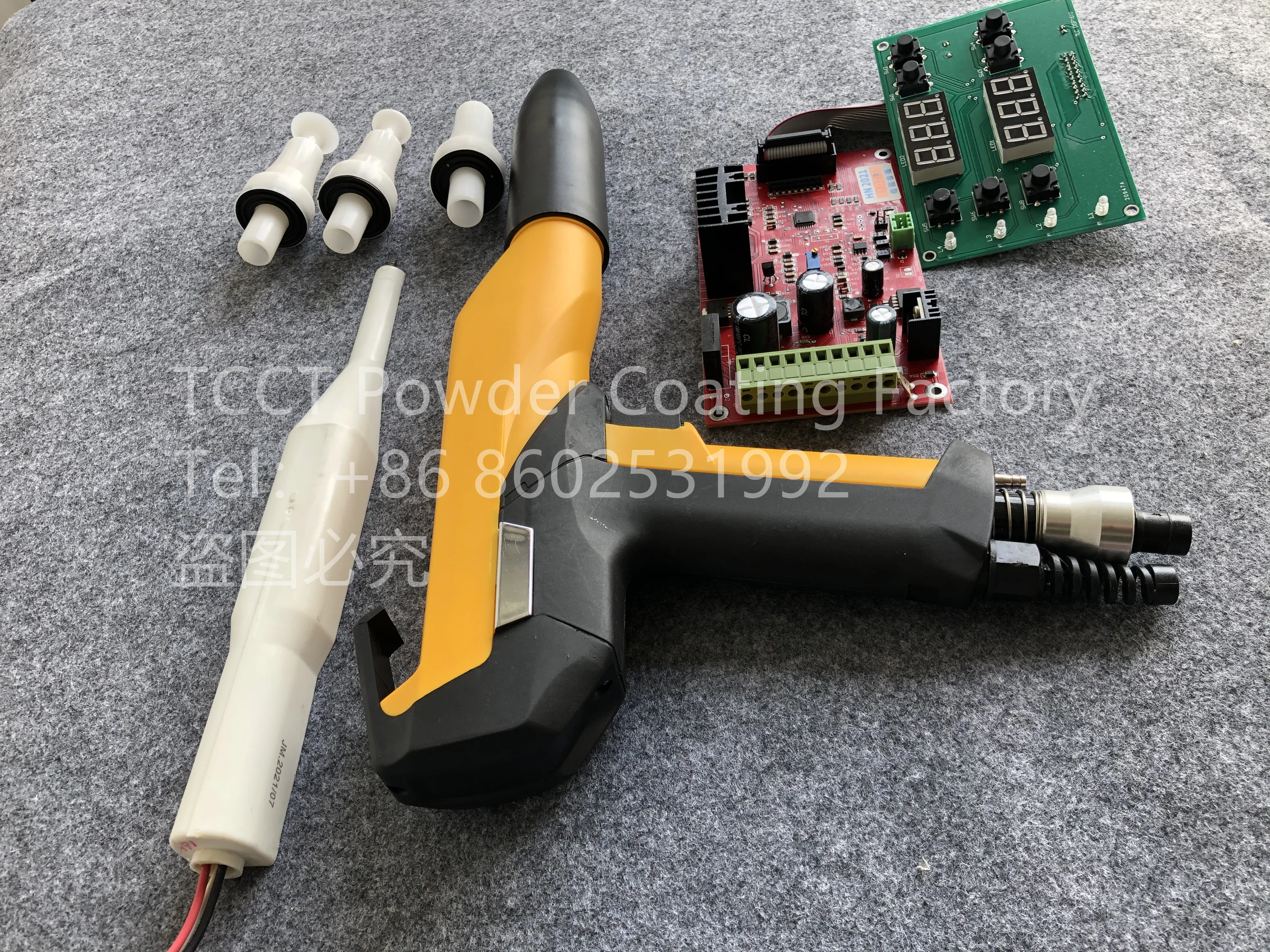 Sistema eletrostático conjunto inteiro da máquina de revestimento do pó máquina de revestimento do pó kit
