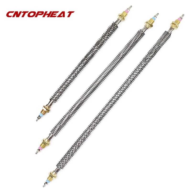 220v 300w/400w straight tubular finned heater electric oven heater hot air heating element