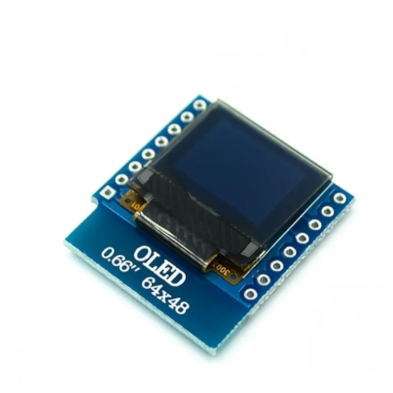 Módulo de pantalla OLED de 0,66 pulgadas, módulo LCD, interfaz ici2c para D 1 MINI
