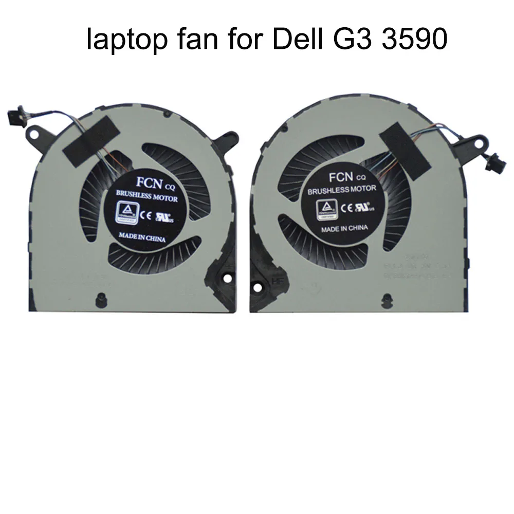 

CPU Cooling fans For Dell G3 3590 G3-3590 0160GM 160GM 04NYWG 4NYWG GPU Graphics card cooler fan New EG75070S1 1C070 1C060 S9A