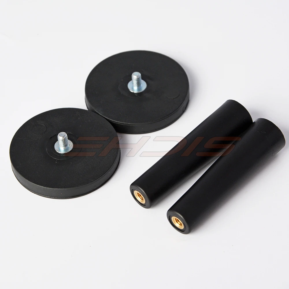 EHDIS 2/4/8 Stück Kohlefaserfolie Magnethalter Werkzeuge Silikon Metall adsorbiertes Blatt zur Befestigung von Vinylfolie Aufkleber Autozubehör – Detail 9