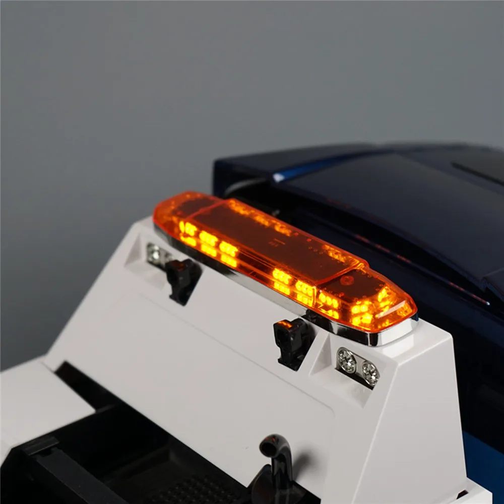 

RC Car Top Light Warning Light Board for 1/14 Tamiya Volvo 56362 F16 750 8X4 Heavy Wrecker Truck Modification Kits