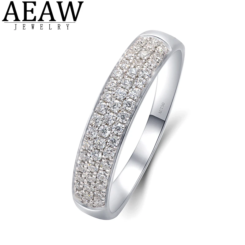 0.294ctw EF Color VS-VVS Round Cut CVD HPHT Lab Grown Diamond Wedding Band for Women Solid Real 14k Gold Fine Jewelry Daily Ring