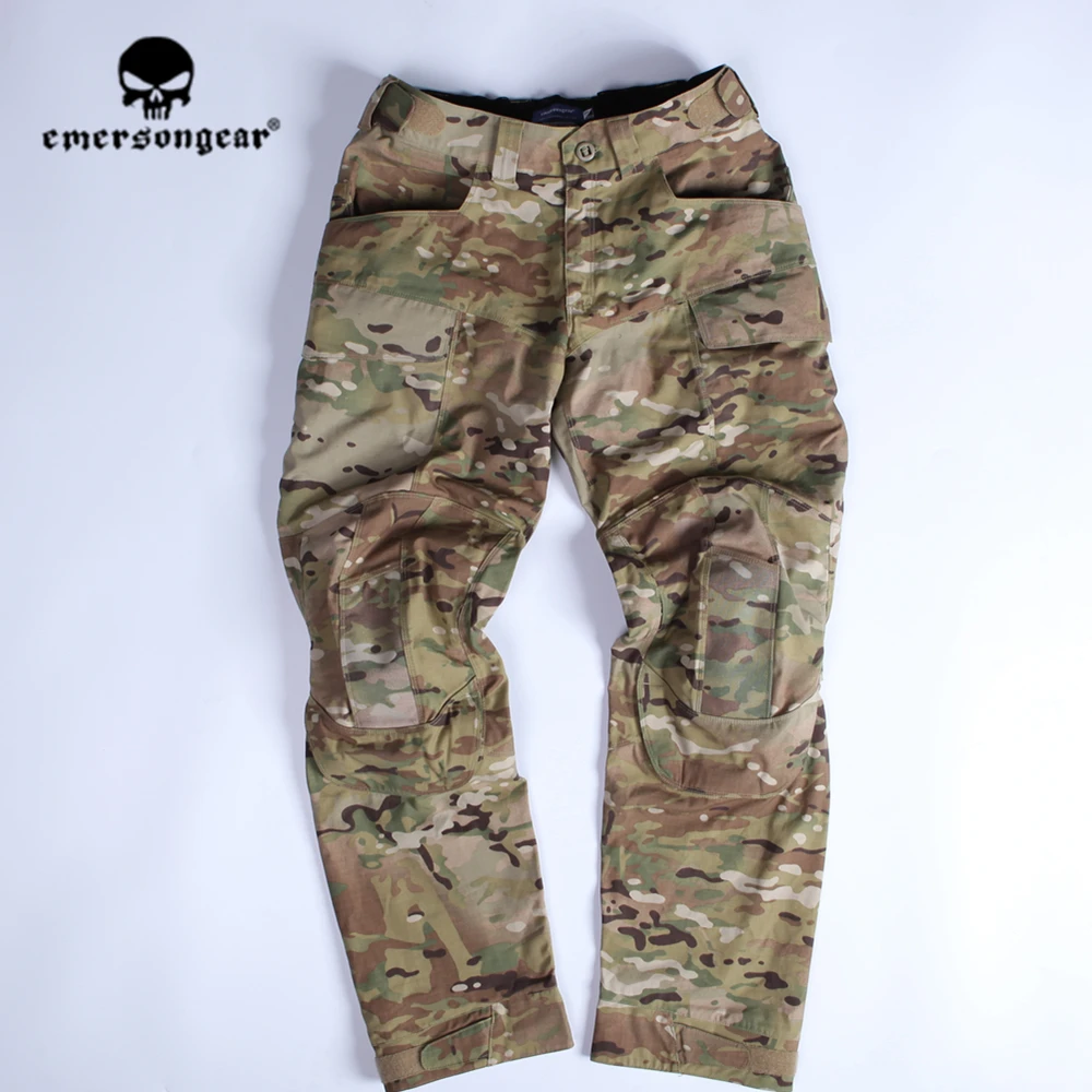 Emersongear Combat Assault Pants BDU Outdoor Hunting Airsoft Training Camping Combat Camo Trousers