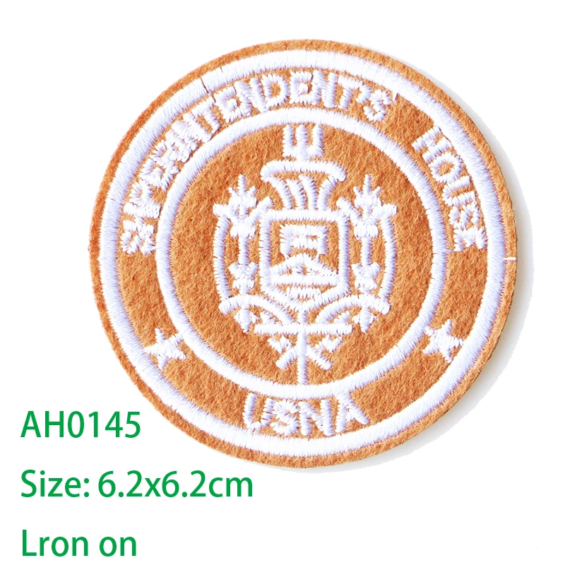 1 Pcs Royal Shield Medal  icon Embroidered Iron on Patches for Clothing DIY Stripes Clothes Patchwork Stickers Custom Badges