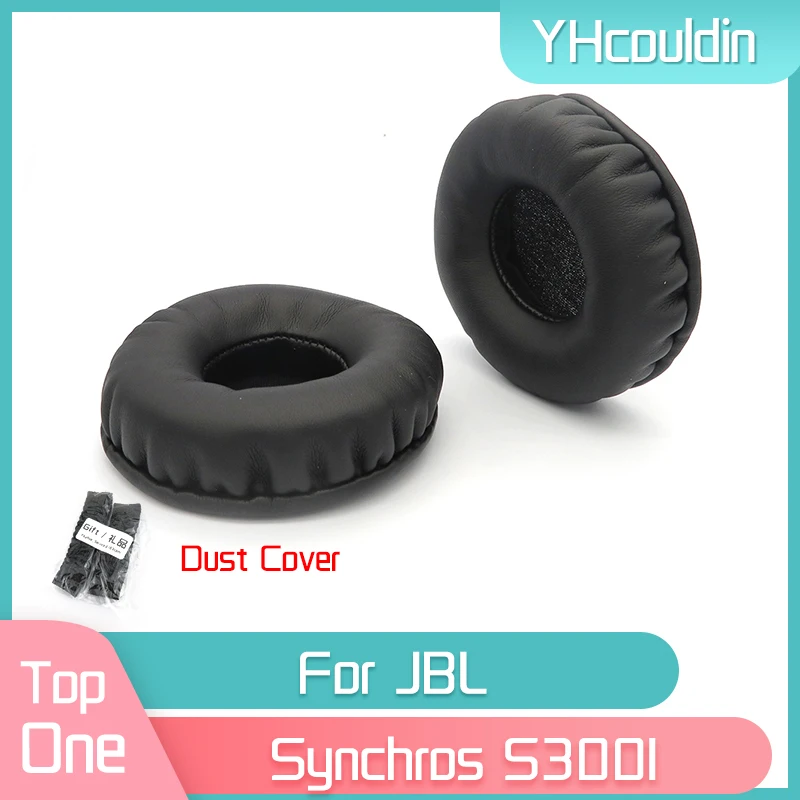 YHcouldin Earpads dla JBL Synchros S300I zestaw słuchawkowy skórzane poduszki na uszy zamienne Earpads