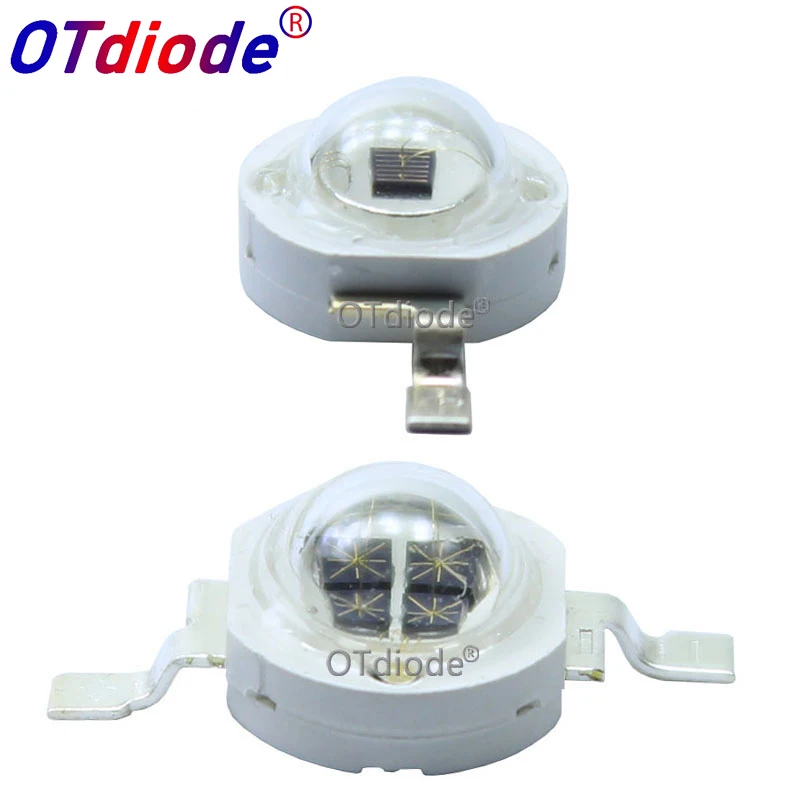 High Power LED Chip 850nm 940nm IR Infrared 3W 5W Emitter Light Bead COB 850 940 nm Night Vision CCTV Camera