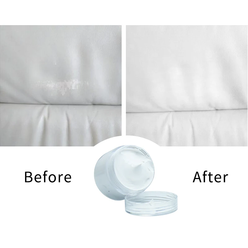 Biała skóra do pielęgnacji lakieru Auto fotelik samochodowy Sofa płaszcze otwory zarysowania pęknięcia Rips Liquid Leather Vinyl Repair Tool restore