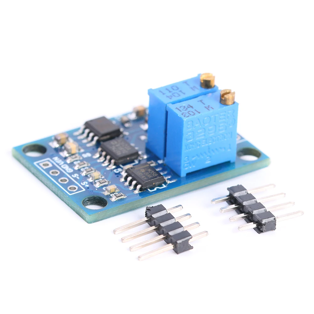 3-12V DC High Precision AD620 Microvolt mV Voltage Amplifier Module Small Signal Instrumentation Amplifier Board