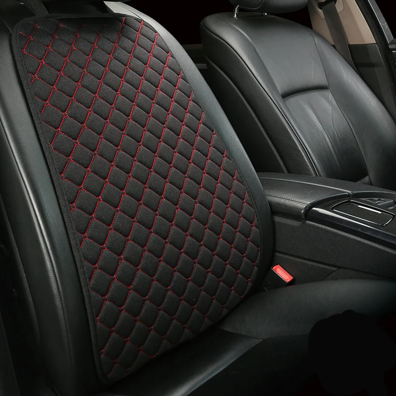 Funda protectora para asiento de coche, cobertor de lino, tamaño grande para muebleria de automóvil color negro, rojo, beige y marrón