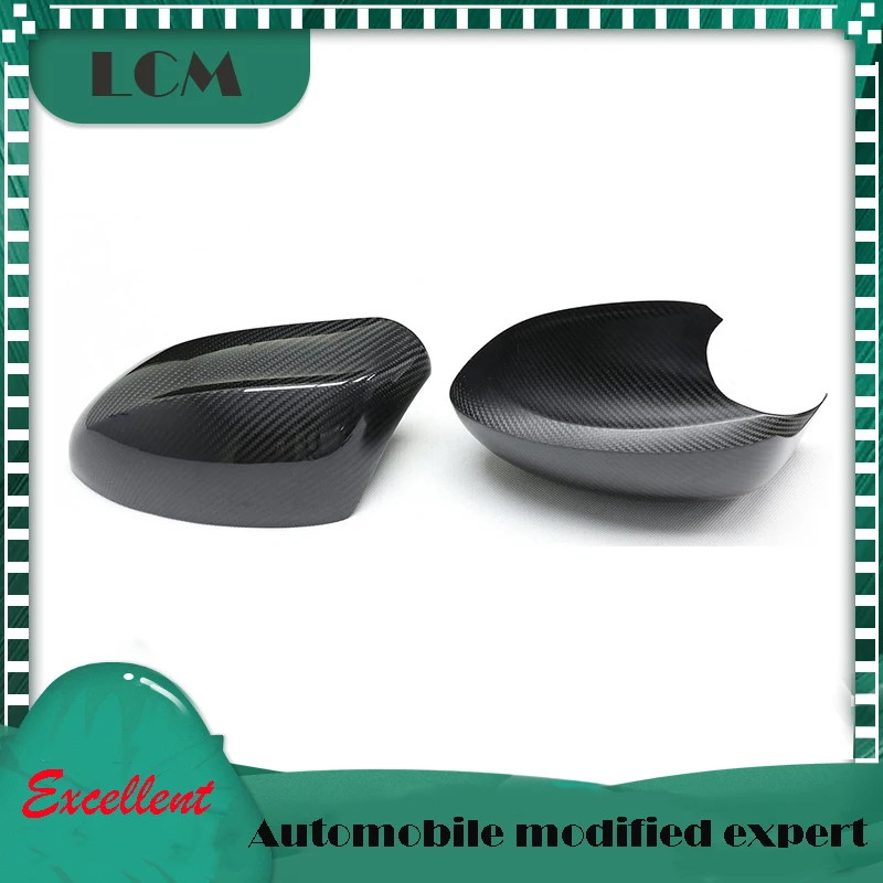 

09 10 11 12 13 14 15 For BMW Z Series Z4 E89 Add On Style Real Dry Carbon Fiber Car Side Rearview Mirror Cover Gloss Black