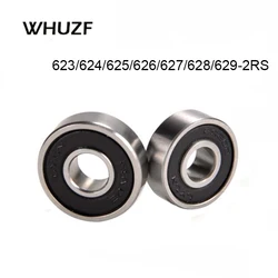 1/10pcs 623-2Rs 624-RS 625RS 626-2RS 627-2RS 628-2RS 629-2RS RS 2RS Rubber Sealed Deep Groove Ball Bearing Miniature Bearings