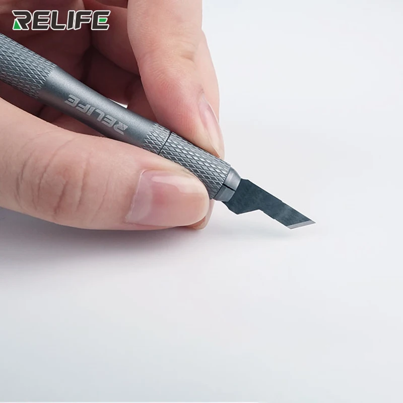 مشرط بمقبض معدني دقيق ، 7 شفرات ، سكين نقش ، قاطع ورق خشبي ، أدوات يدوية لإصلاح افعلها بنفسك