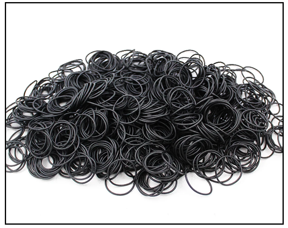 CS1.2/2/4mm OD5-200mm NBR O Ring Seal Gasket Thickness Oil And Wear Resistant Automobile Petrol Nitrile Rubber O-Ring Waterproof