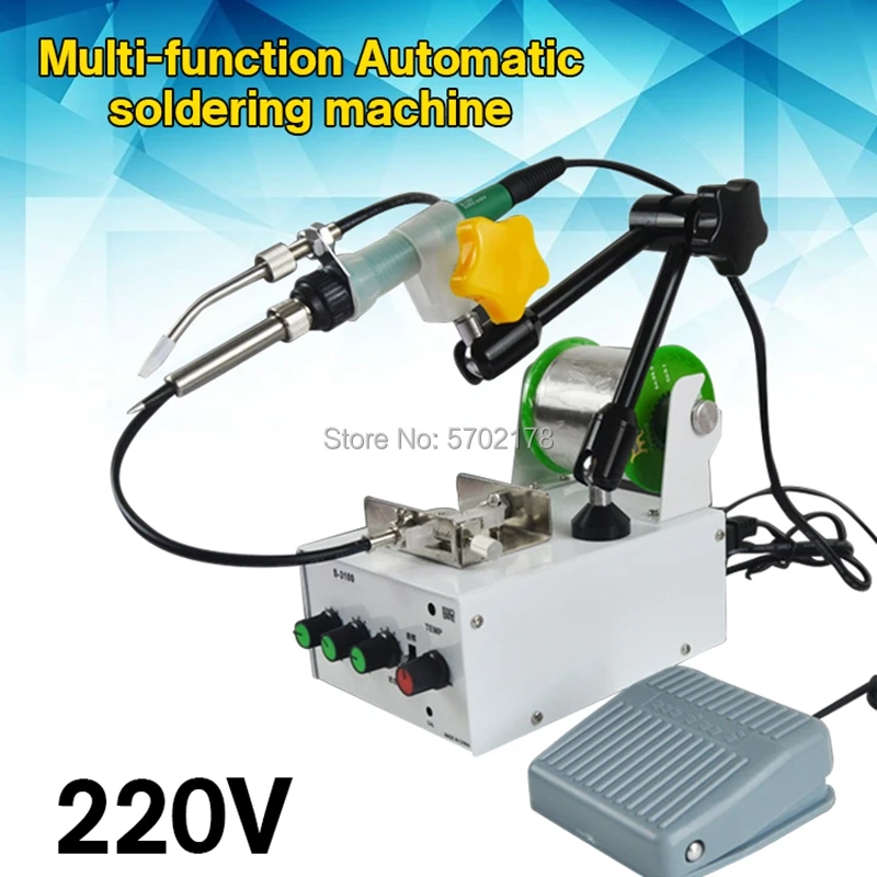 Foot type automatic soldering machine robot tin welding gun tin welding machine soldering machine 936 constant temperature