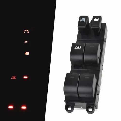 Imagen 2 del producto Interruptor de Control principal de ventanilla eléctrica para Nissan Pathfinder 2005-2008 25401-ZP40B 25401ZP40B 25401 ZP40B