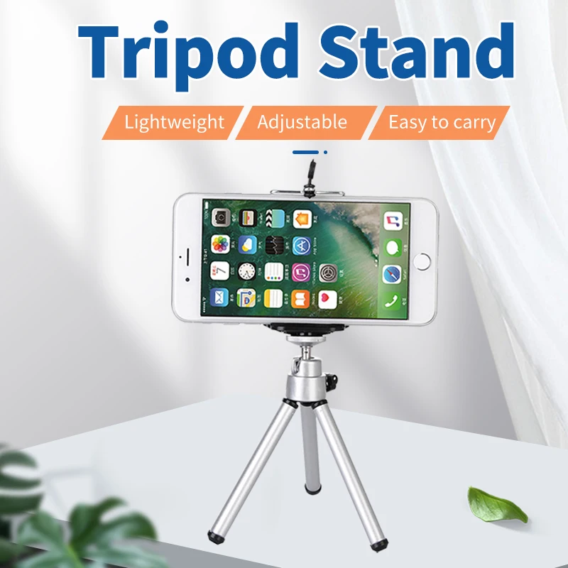 Mobile Phone Tripods Desk Support Smartphone DSLR SLR Gopro 9 8 7 Camer Tripod Stand High Quality Outdoor Photo Equipment