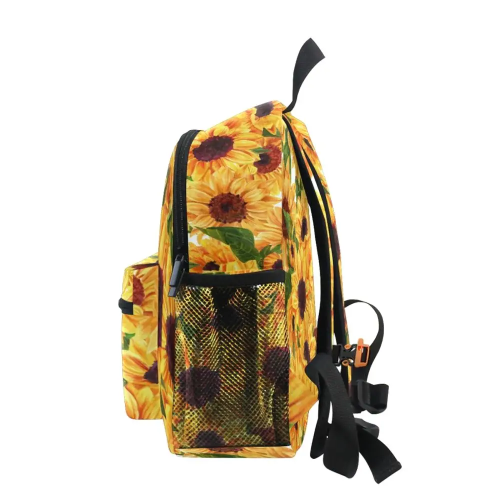 Sunflower Child Safety Harness Adjustable Backpacks School Bag Bear Toddler Kids Backpack Children Girls Boys Anti-Lost Backpack