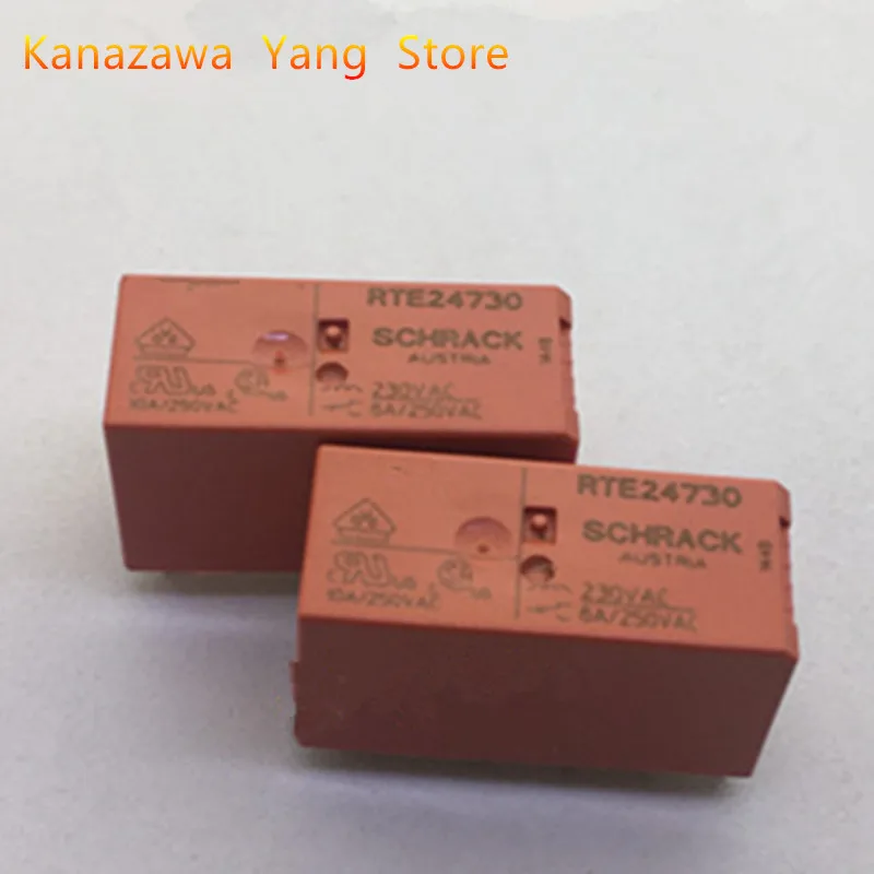 5 Pcs 10 Pcs  RTE424730 Substitute RT24730  Relay 8A 230VAC 8-Pin Two Open And Two Closed