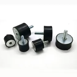 1PCS VD Type Rubber Shock Absorber with Inner and OuterwiresAnti Vibrat M3 M4 M5 M6 M8 Shock Mounts Dia 8/10/15/20/25/30/40mm