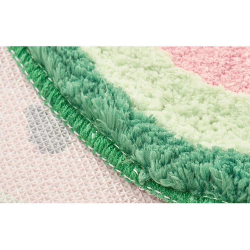 Watermelon Bathroom Rug Fruit Carpet Living Room Tapis Toilet Kitchen Floor Mat Door Pad Soft Anti Slip Dorm Home Decor