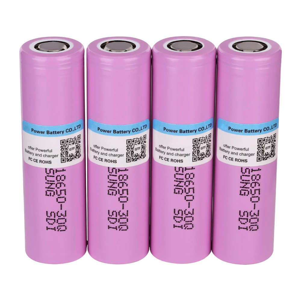 

3.7V 3000mah 18650 Battery for Samsung 30Q INR 18650 30Q 20A Rechargeable Li-ion Battery Replacement Exteral Battery