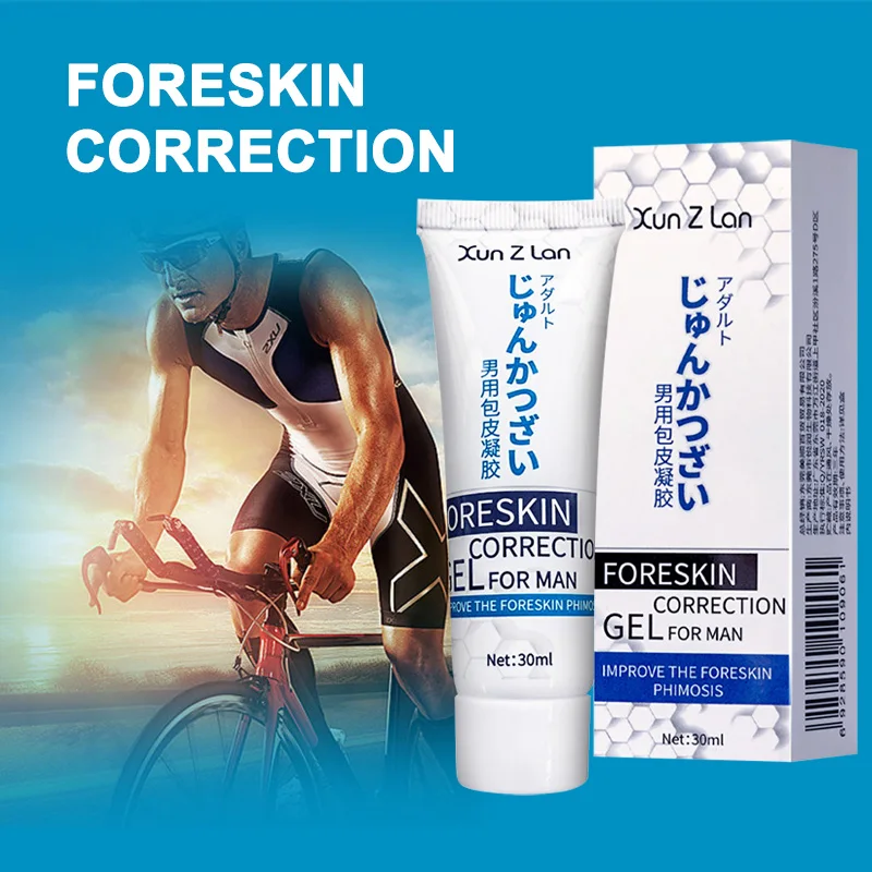 ชาย Foreskin เจล Multifunction Foreskin ความต้านทาน Complex อวัยวะเพศชายแหวนป้องกัน Phimosis แก้ไขเซ็กซ์ทอยสำหรับ Man