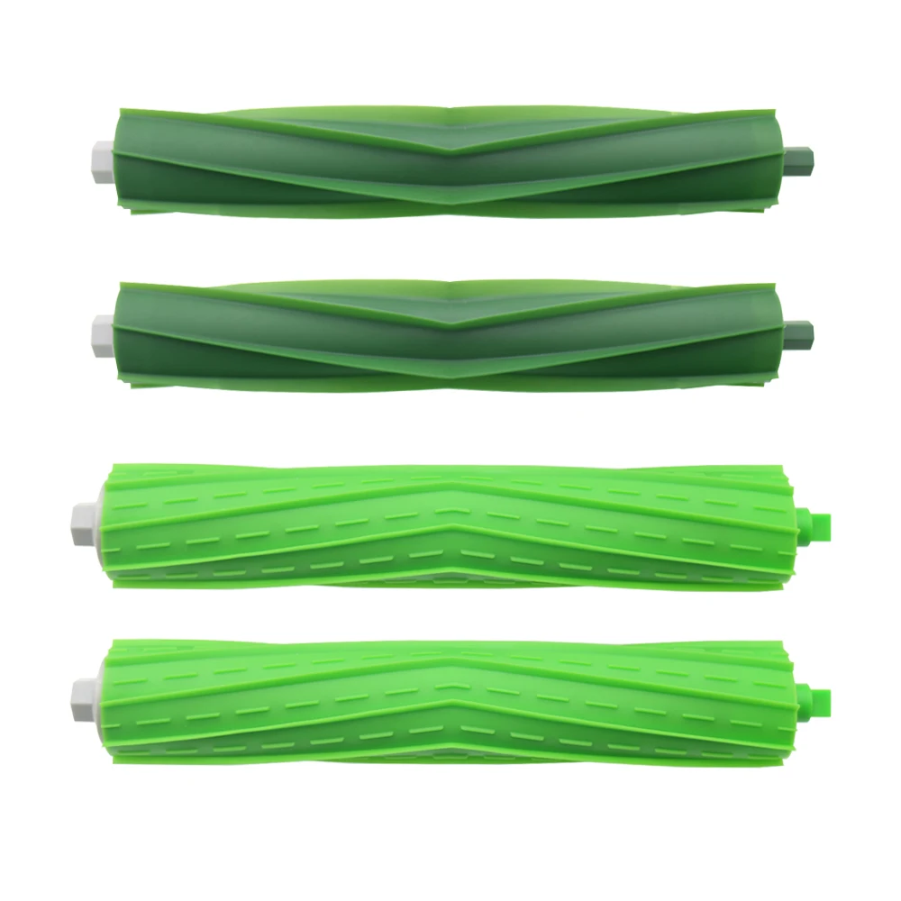 Set Di 2 Spazzole A Rullo Di Ricambio Per IRobot Roomba Serie E, I, J (e5-e7, I1-i8, J5-j7), Gomma Anti-aggroviglio, Lavabili