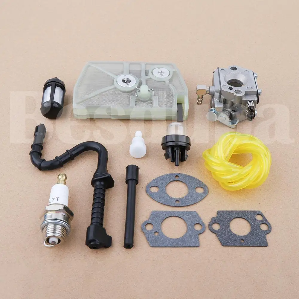Carburetor Air Filter Spark Plug Gasket for Stihl 028 AV 028AV Super Chainsaw Tillotson HU-40D Walbro WT-16/1118 120 0600 Carb
