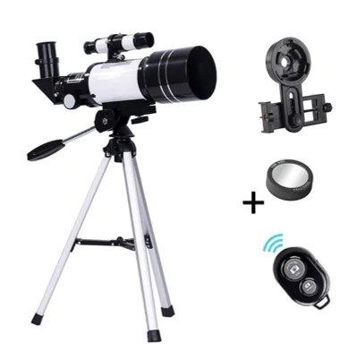 

150X Astronomical Telescope HD Finderscope 70mm Wide Angle Monocular Telescope With Tripod Watching Moon Best Gift For Kids