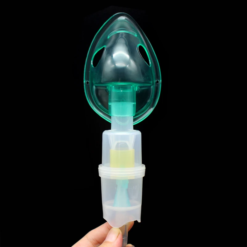 Family Medical Inhale Atomizing Mask Adult Child Mask Filters Set Safe Inhalers Inhalation Mask Compressor Nebulizer 1 Set